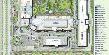 Master Plan in  Shop at CRC The Flagship, Sector 140a – for Sale