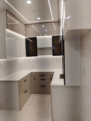 Kitchen in 3 BHK Builder Floor at Uttam Nagar – for Sale