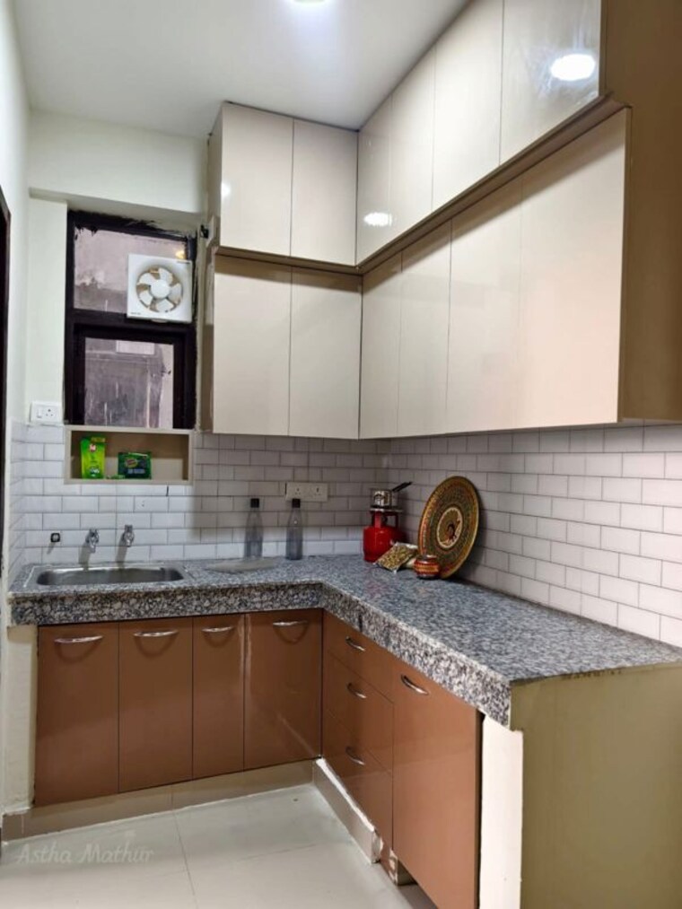 Kitchen, amolik-sankalp 3 Bedroom 851 Sq.Ft. Apartment In Sector 85 Faridabad 9970650