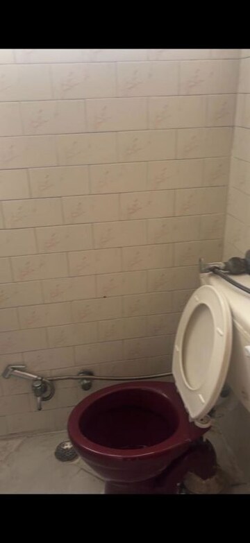 Bathroom in 3 BHK Builder Floor at Panchsheel Enclave – for Rent