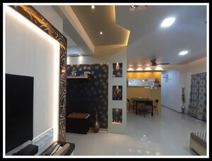 Living Room in 2 BHK Apartment at Pristine Fontana, Bavdhan – for Rent