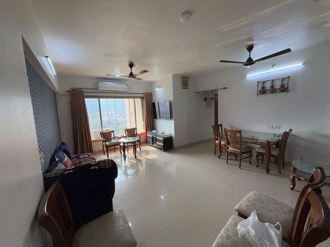 2 BHK + Servant Room Apartment For Rent in Kanakia Spaces Niharika