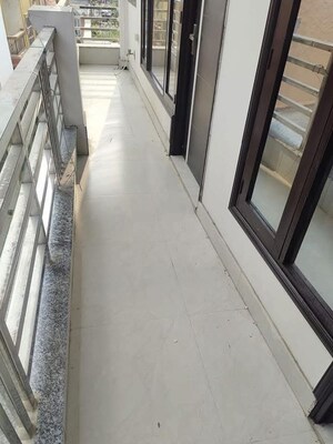 Balcony in 2 BHK Builder Floor at Palm Residency Chhatarpur, Chattarpur – for Rent