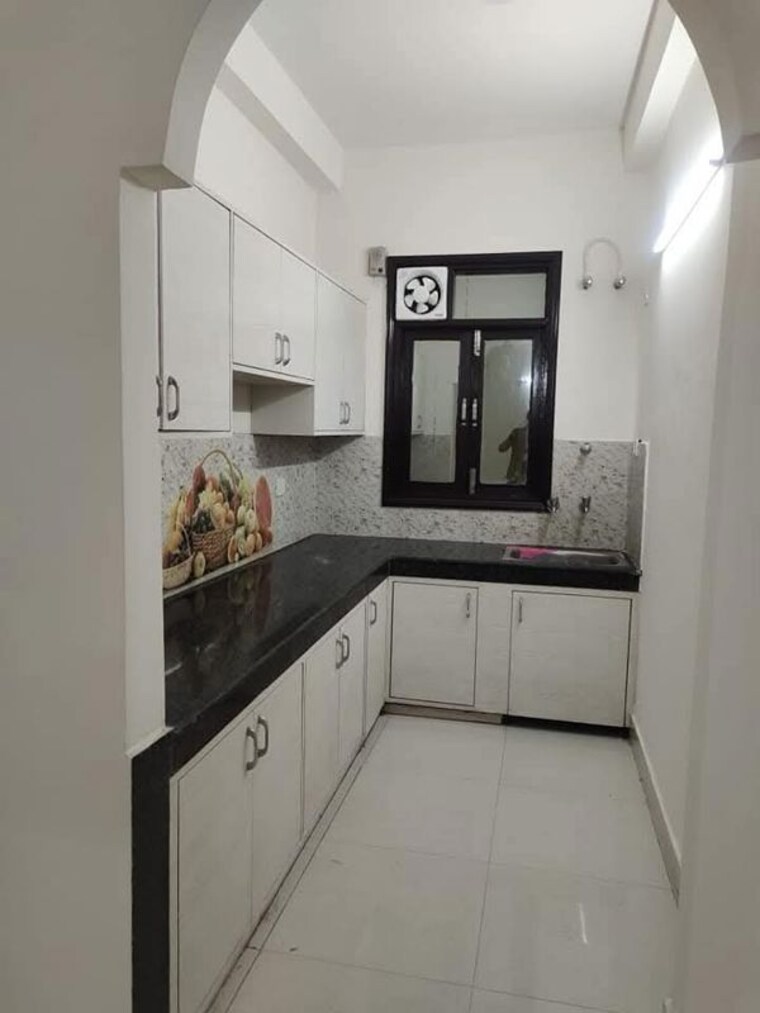 Kitchen, palm-residency-chhatarpur 2 Bedroom 900 Sq.Ft. Builder Floor In Chattarpur Delhi 9970681