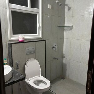 Bathroom in 2.5 BHK Apartment at L&T Raintree Boulevard Phase 2, Nh 7 – for Rent
