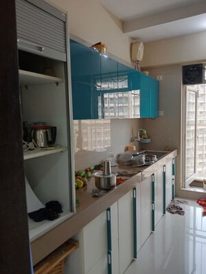 Kitchen in 2 BHK Apartment at Dosti Group Imperia, Manpada – for Rent