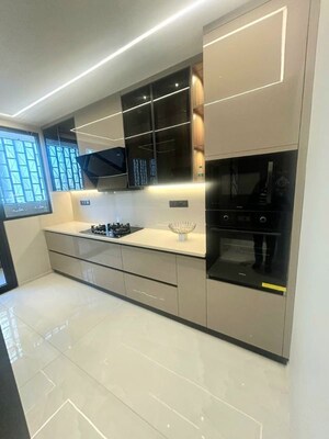 Kitchen in 3 BHK Apartment at Malwa Escon Primera, International Airport Road – for Sale