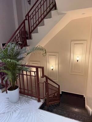 Staircase in 6 BHK Villa at Govindpuram – for Sale