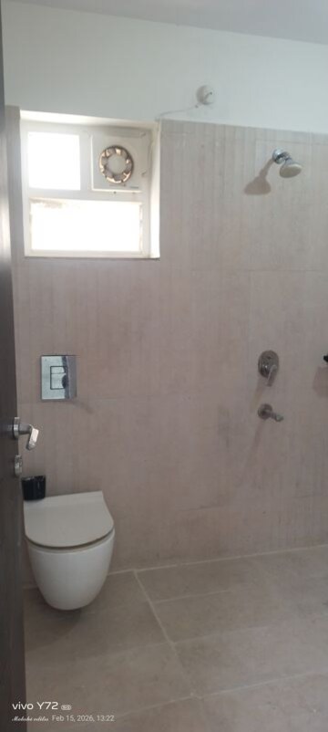 Bathroom in 3 BHK Apartment at Shilpa Saicheritha Arched, Madhapur – for Rent