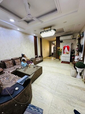 Living Room in 4 BHK Builder Floor at East Delhi – for Sale