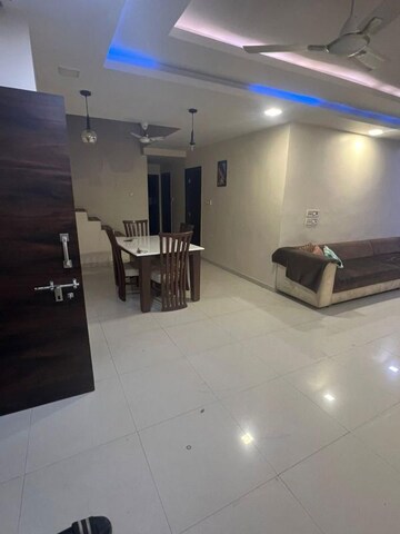 Living Room in 4 BHK Apartment at Thaltej – for Rent