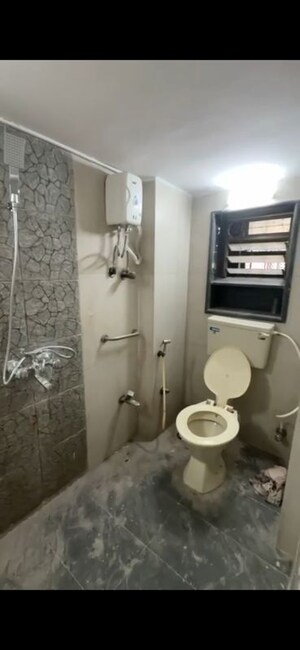 Bathroom in 2 BHK Apartment at Ahimsa Niketan CHS, Malad West – for Rent