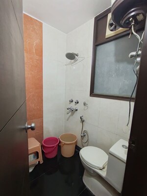 Bathroom in 3 BHK Builder Floor at Shivalik Colony – for Rent