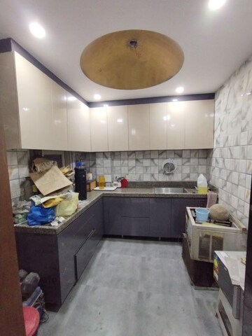 Kitchen in 3 BHK Builder Floor at Shivalik Colony – for Rent