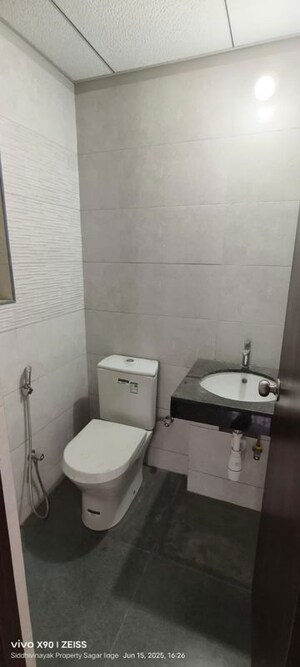 Bathroom in 1 BHK Apartment at Kalpataru Immensa, Kolshet Road – for Rent