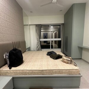 Bedroom in 3 BHK Apartment at Shraddha Elite, Poisar – for Rent