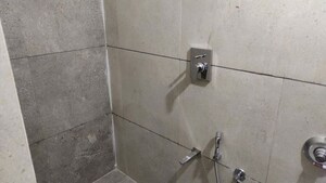 Bathroom in 3 BHK Apartment at Vaishnodevi Circle – for Rent
