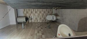 Bathroom in 1 BHK Builder Floor at Panchsheel Vihar – for Rent