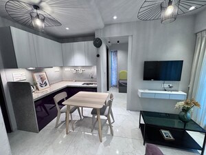 Kitchen in 1.5 BHK Apartment at Hubtown Celeste, Worli – for Sale