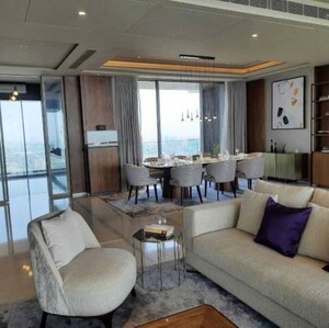 Living Room in 5 BHK Apartment at Hiranandani Bay Heights, Vaidya Nagar – for Sale