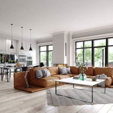 Living Room in 5 BHK Apartment at Hiranandani Bay Heights, Vaidya Nagar – for Sale