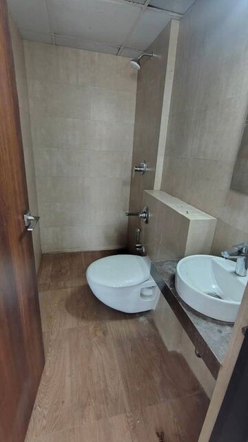 Bathroom in 1 BHK Apartment at Devika Towers, Collectors Colony – for Rent