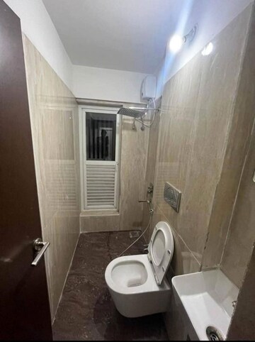Bathroom in 1 BHK Apartment at Devika Towers, Collectors Colony – for Rent