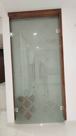 Building Lobby in 3 BHK Apartment at Lansum Eden Gardens, Kondapur – for Rent