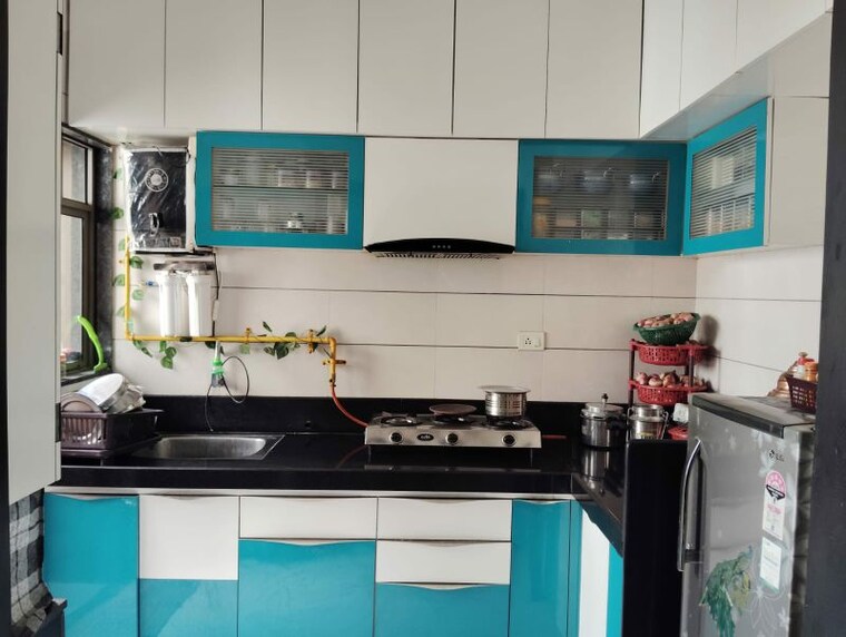 Kitchen, gota 2 Bedroom 1125 Sq.Ft. Apartment In Gota Ahmedabad 9971006