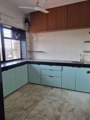 Kitchen in 3 BHK Apartment at Duplex Heights, Andheri West – for Rent