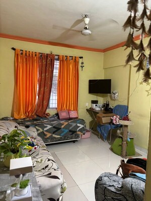 Living Room in 1 BHK Apartment at Viman Nagar – for Rent