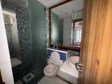 Bathroom in 3 BHK Apartment at Shagun CHS, Malad East – for Rent