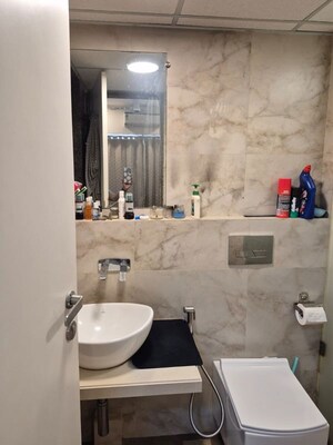 Bathroom in 2 BHK Apartment at Kanakia Silicon Valley, Powai – for Rent