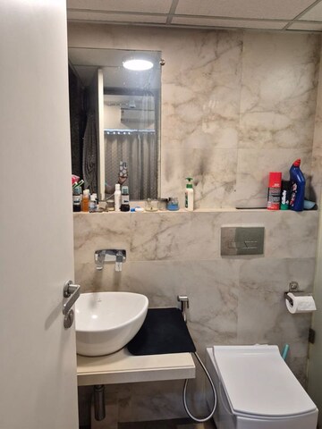 Bathroom in 2 BHK Apartment at Kanakia Silicon Valley, Powai – for Rent