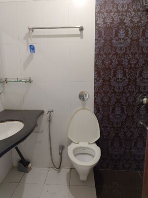 Bathroom in 2 BHK Apartment at Sanghvi Heights, Wadala – for Rent
