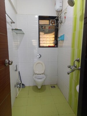 Bathroom in 2 BHK Apartment at Sanghvi Heights, Wadala – for Rent