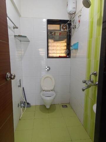 Bathroom in 2 BHK Apartment at Sanghvi Heights, Wadala – for Rent