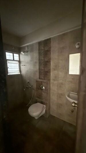 Bathroom in 2 BHK Apartment at Sai Raj Heights, Punawale – for Rent