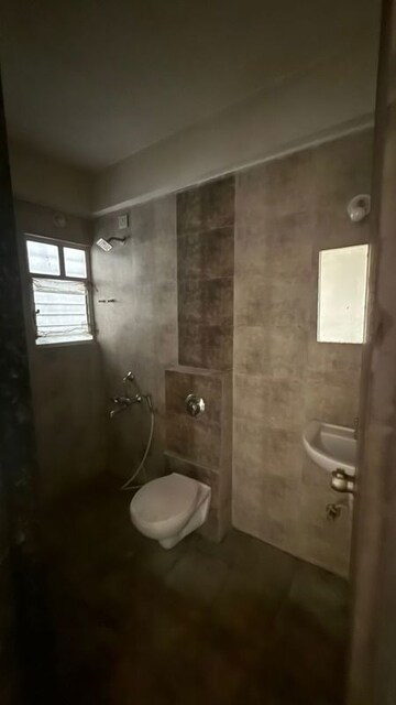 Bathroom in 2 BHK Apartment at Sai Raj Heights, Punawale – for Rent