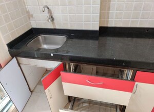 Kitchen in 2 BHK Apartment at Squarefeet Imperial Square, Ghodbunder Road – for Sale