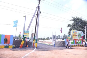  Plot – Exterior View View at JSR Suncity Opal, Kolanpaka - for Sale