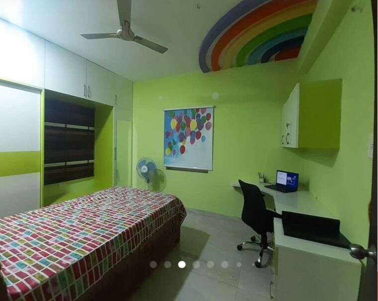 Bedroom, hallmark-silvanus 2.5 Bedroom 1360 Sq.Ft. Apartment In Manikonda Hyderabad 9971269