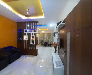 Living Room in 2.5 BHK Apartment at Hallmark Silvanus, Manikonda – for Rent