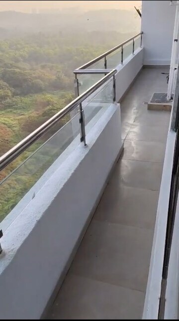 Balcony in 1 BHK Apartment at Conwood Astoria, Goregaon East – for Rent