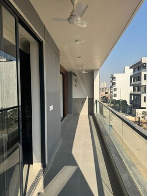 Balcony in 3.5 BHK Builder Floor at Ansal API Esencia, Sector 67 – for Rent