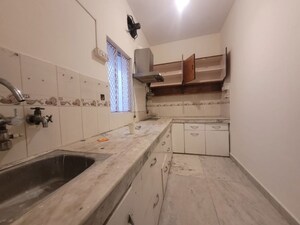 Kitchen in 3 BHK Builder Floor at Panchsheel Enclave – for Rent