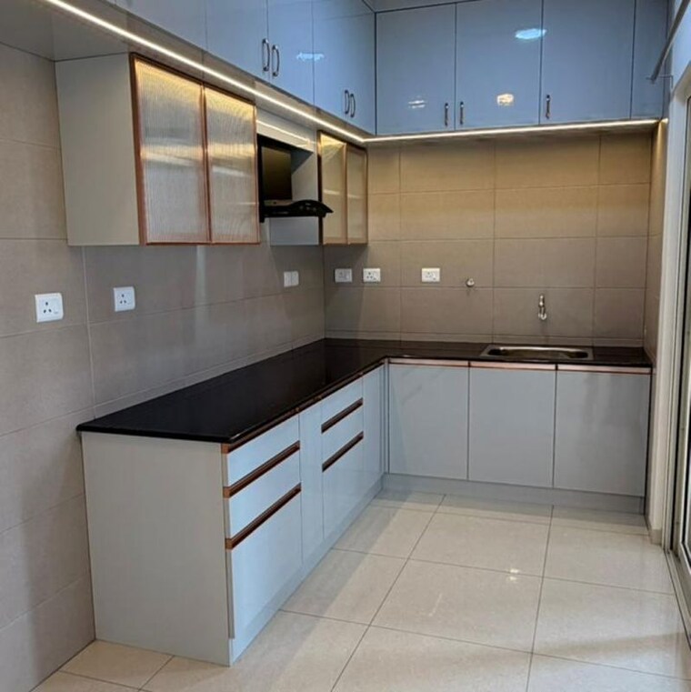 Kitchen, l-t-raintree-boulevard-phase-2 3 Bedroom 1655 Sq.Ft. Apartment In Nh 7 Bangalore 9971332