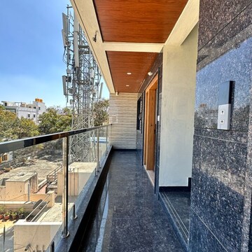 Balcony in 3 BHK Builder Floor at Kr Puram – for Rent