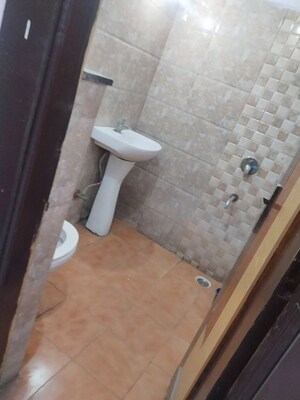 Bathroom in 2 BHK Builder Floor at Niti Khand I – for Rent