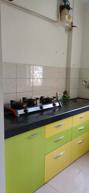 Kitchen in 1 BHK Apartment at Vijay Park, Kasarvadavali – for Rent